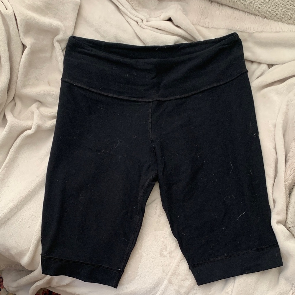 lululemon athletica Black Women's Bike Shorts - High Waist